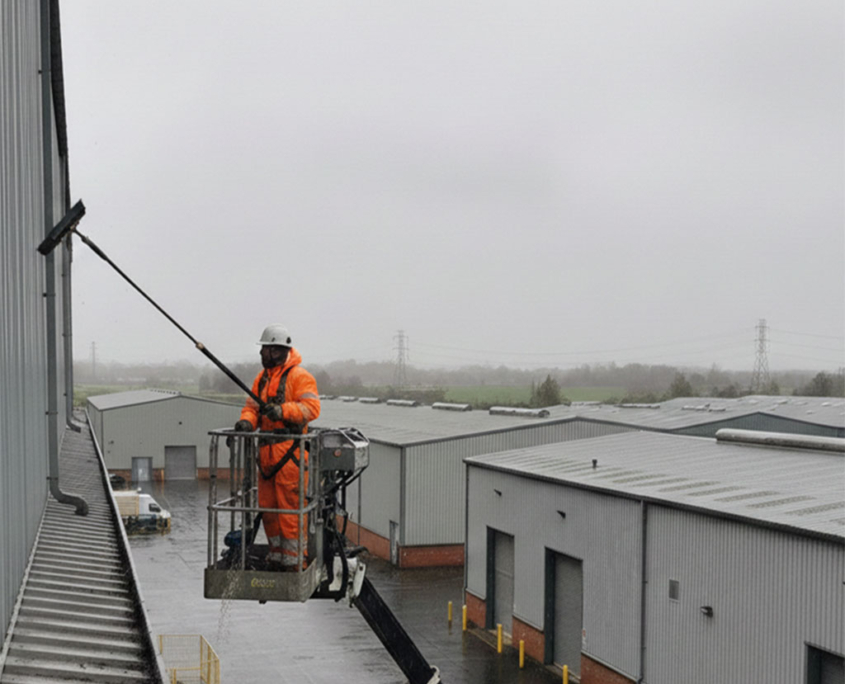 Industrial Gutter Cleaning